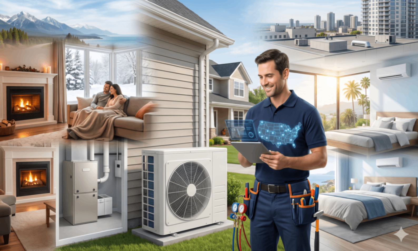 HVAC in Overton, TX